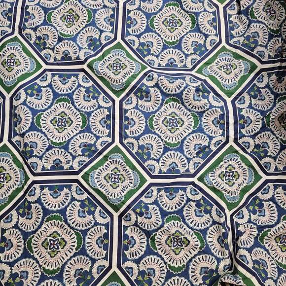 Pottery Barn Soleil Bedding Sheet Set King Duvet Cover 2 Standard Pillow Cases - Picture 10 of 14